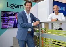 Olivier Sassen (Bosman Van Zaal) and Wibo Elink Schuurman (Lgem Synalgae). Last year the company builded a fully automated high quality algae production facility in Dutch greenhouse